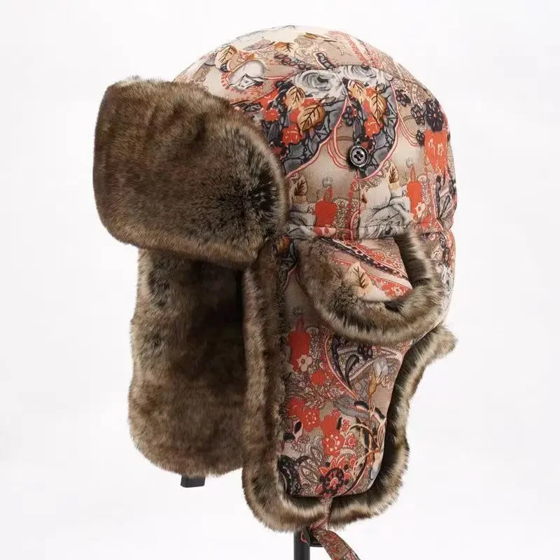 The Valenne Faux-Fur Aviator Hat