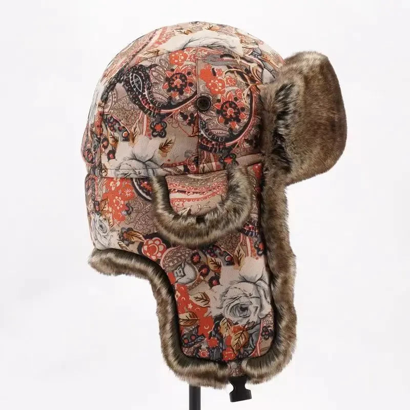 The Valenne Faux-Fur Aviator Hat