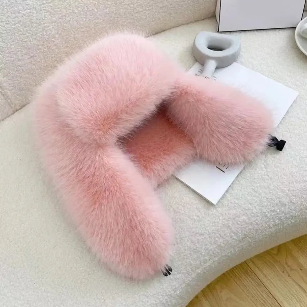 The Arden Faux-Fur Aviator Hat