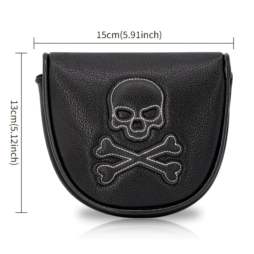 The Blackwell Skull Golf Putter Head Cover