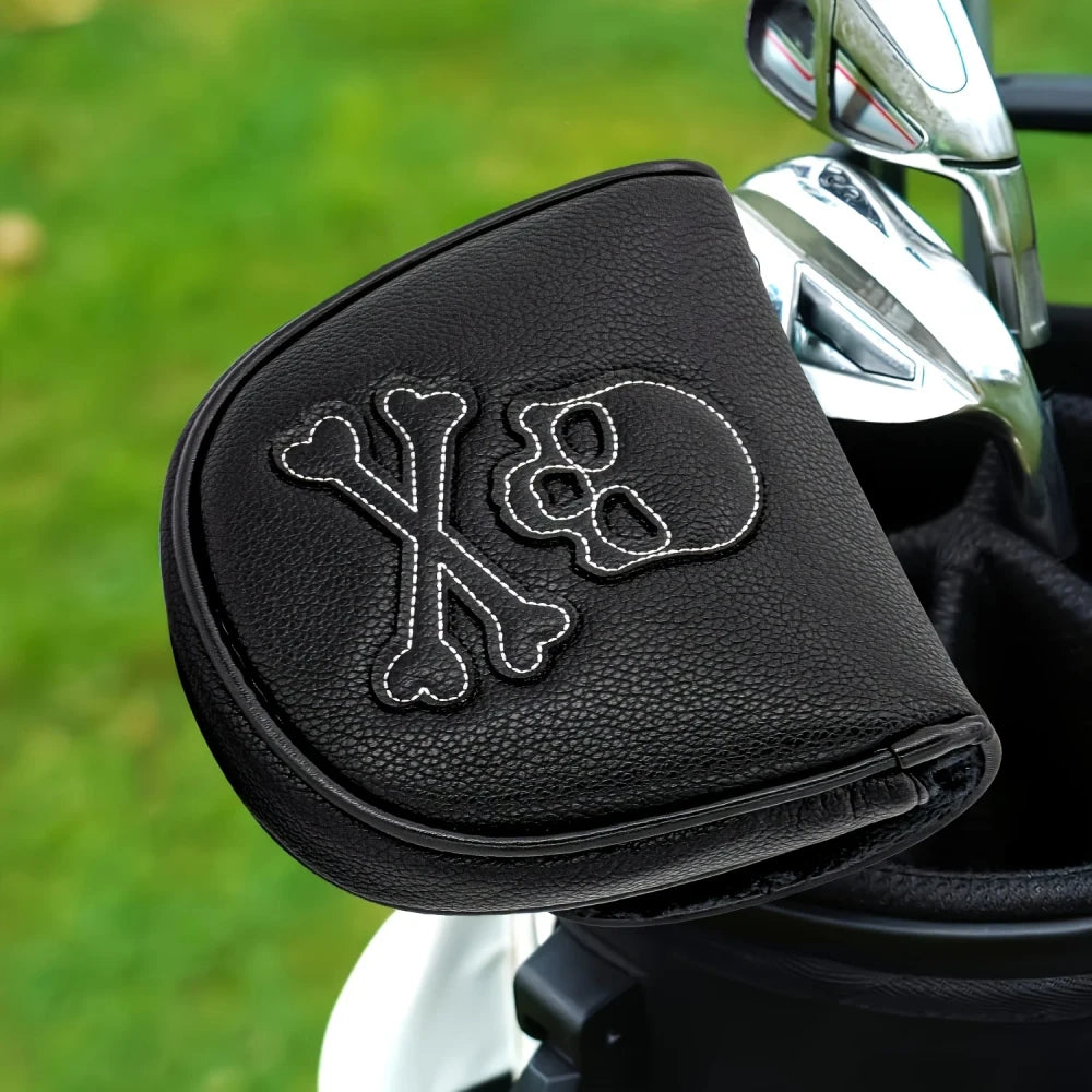 The Blackwell Skull Golf Putter Head Cover