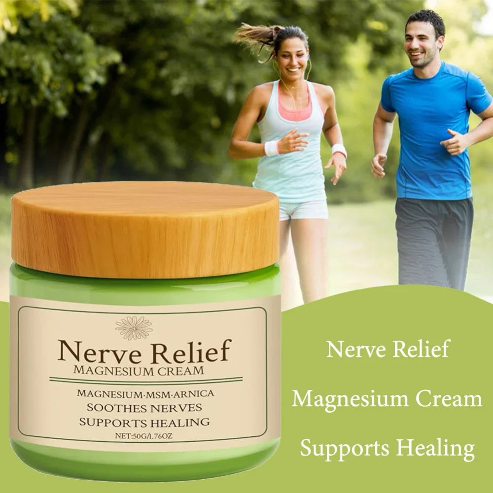 Nerve Relief™ Magnesium Cream with MSM + Arnica