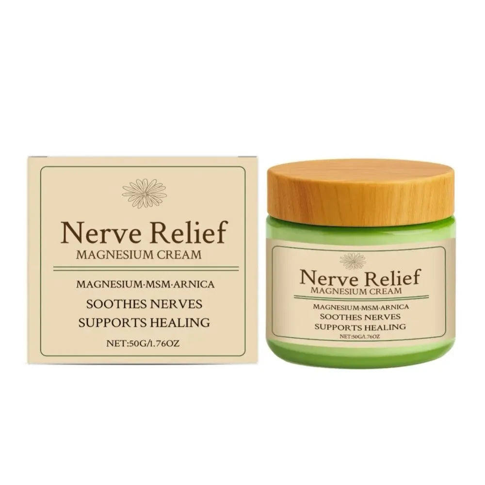 Nerve Relief™ Magnesium Cream with MSM + Arnica