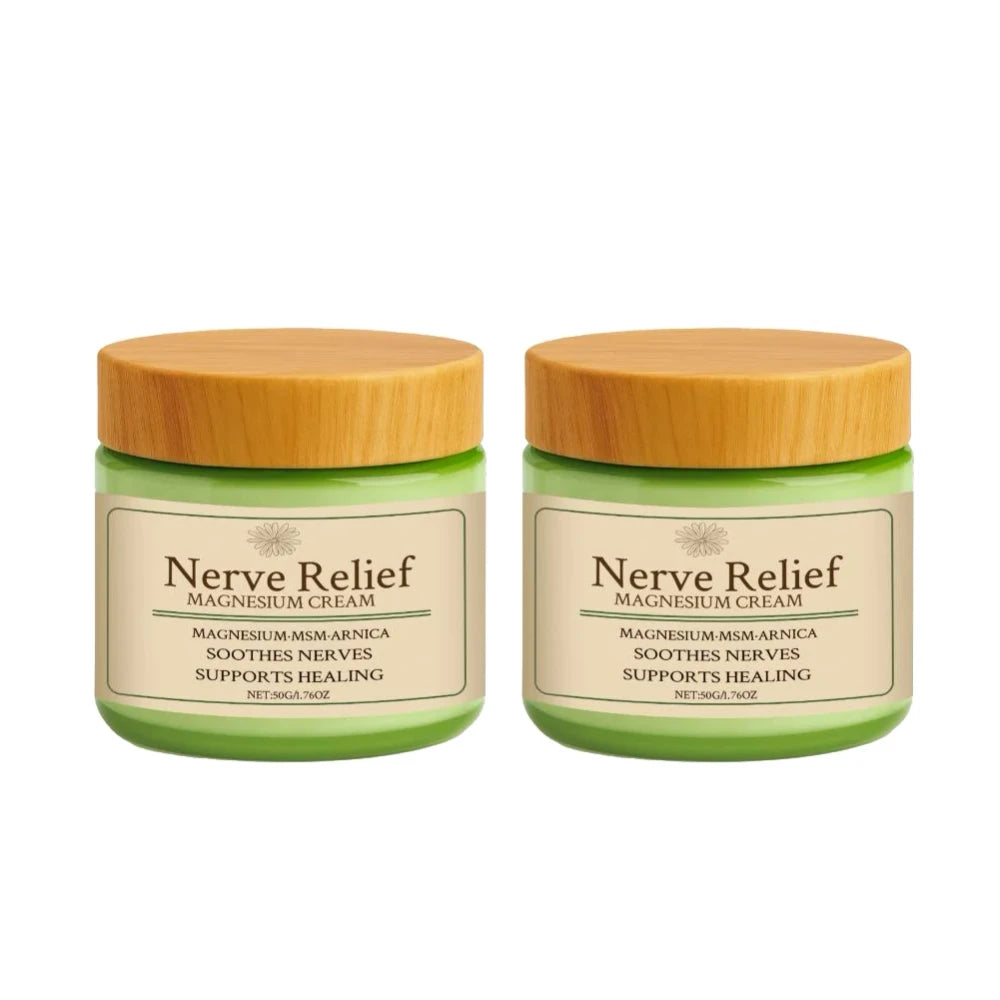 Nerve Relief™ Magnesium Cream with MSM + Arnica