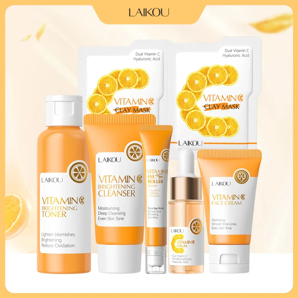 LaiKou Vitamin C Skincare Cleansing Set