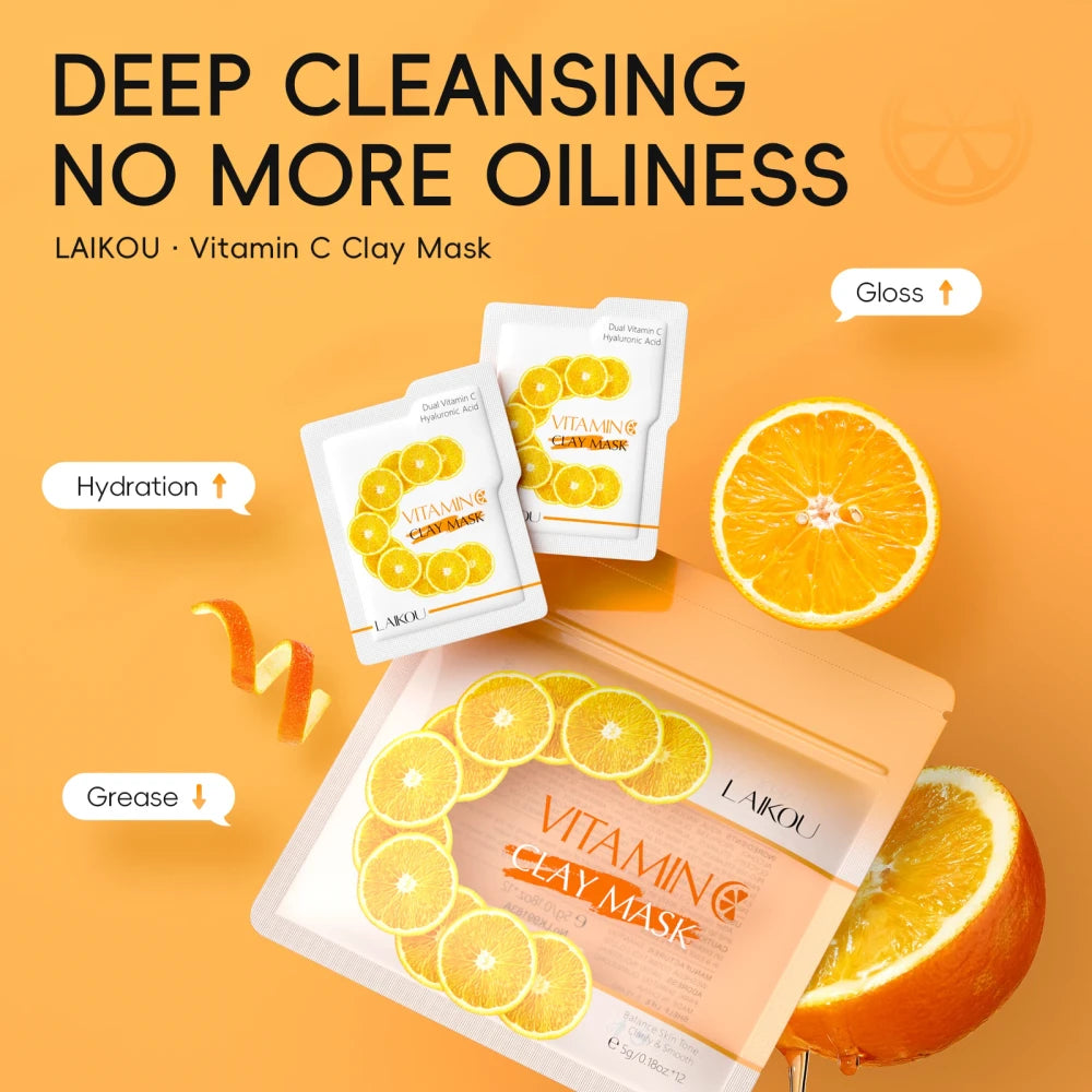 LaiKou Vitamin C Skincare Cleansing Set
