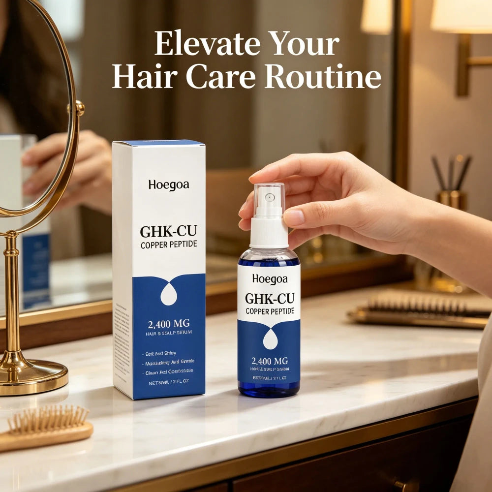 GHK-Cu Copper Peptide Hair Repair Serum