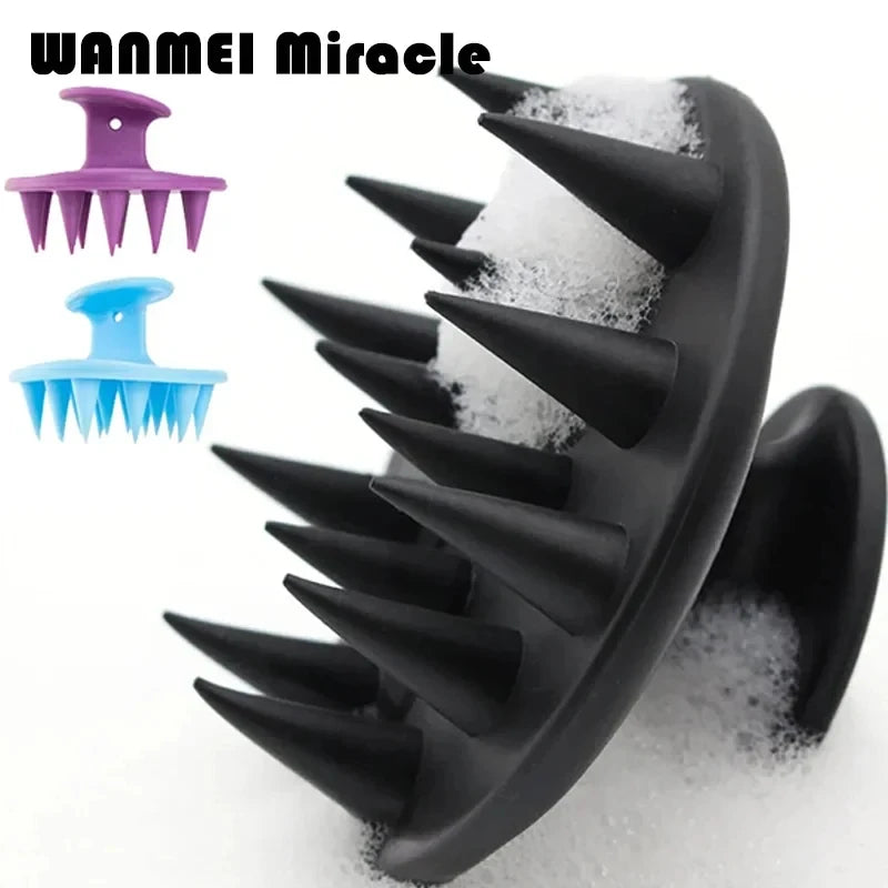 Silicone Scalp Massager Shampoo Brush