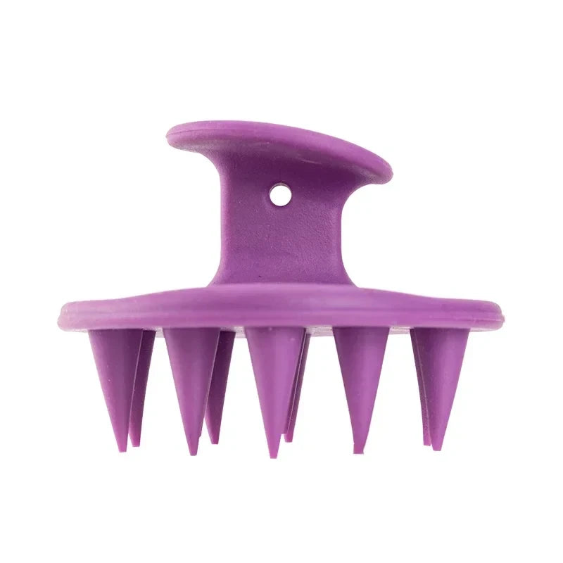 Silicone Scalp Massager Shampoo Brush