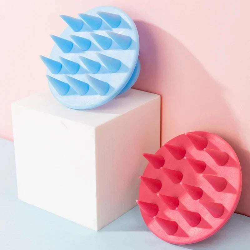 Silicone Scalp Massager Shampoo Brush
