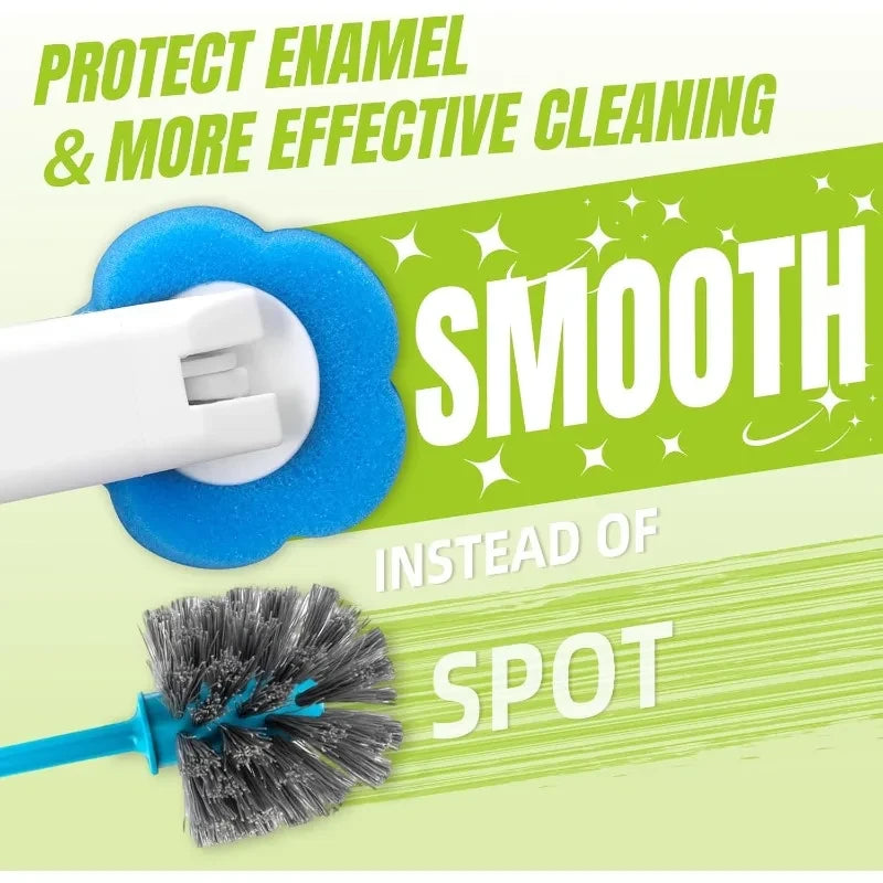 Disposable Toilet Brush Cleaning Kit