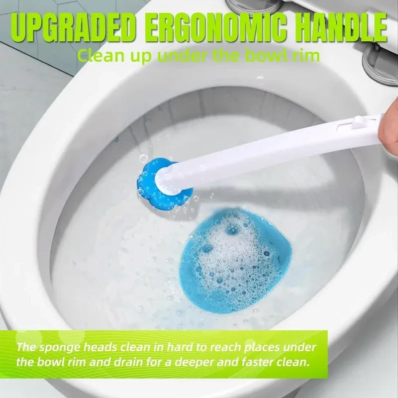 Disposable Toilet Brush Cleaning Kit