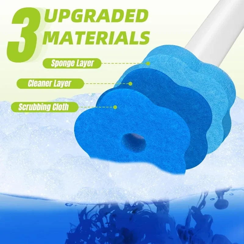Disposable Toilet Brush Cleaning Kit