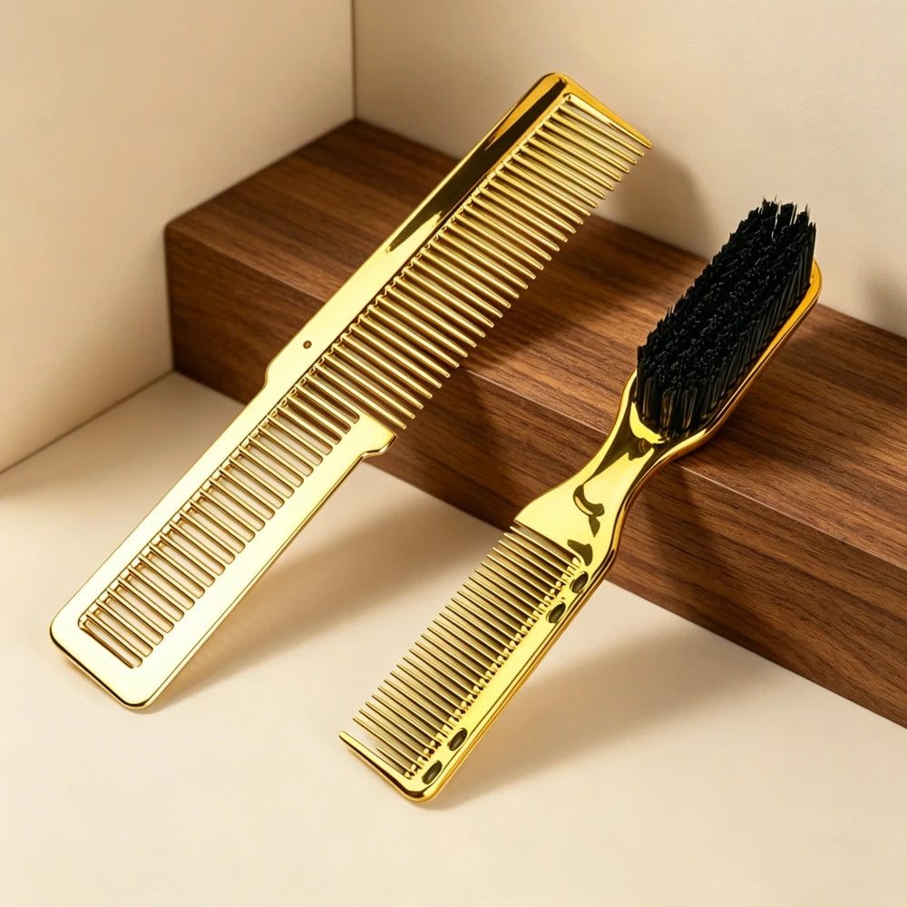 PREMIUM GOLD HAIR STYLING SET