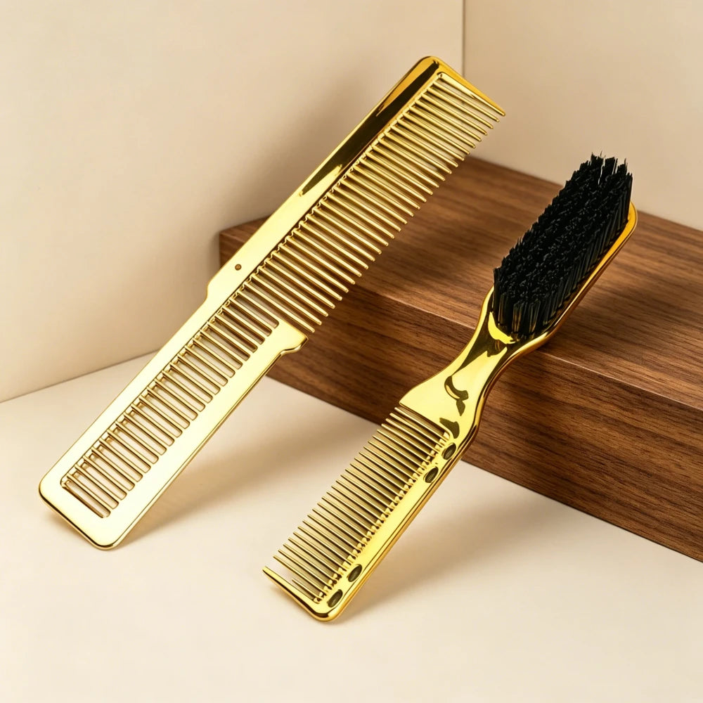 PREMIUM GOLD HAIR STYLING SET