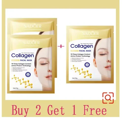 Korean Collagen Anti Wrinkle Facial Mask