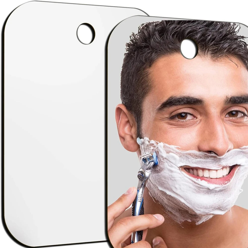 Acrylic Fogless Shower Shaving Mirror