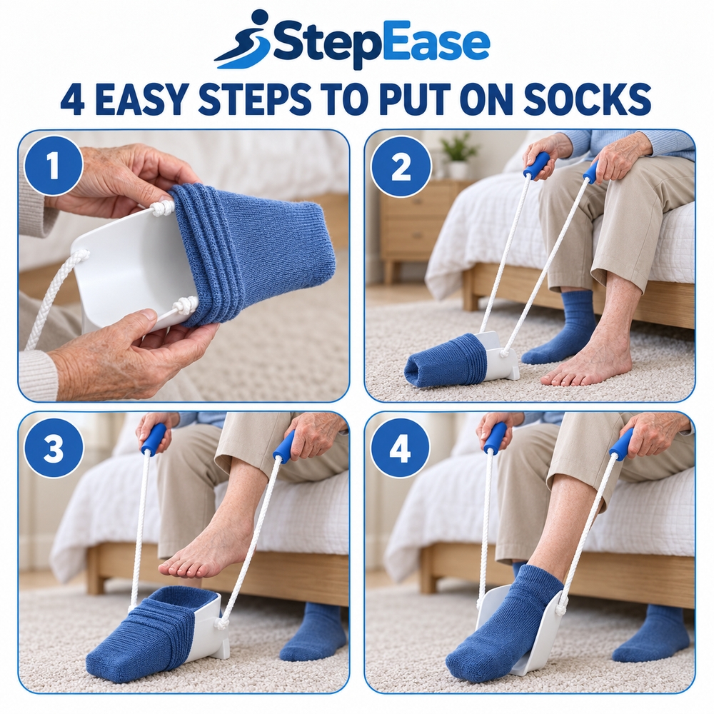 EasyStep™ Sock Aid Dressing Assist Tool