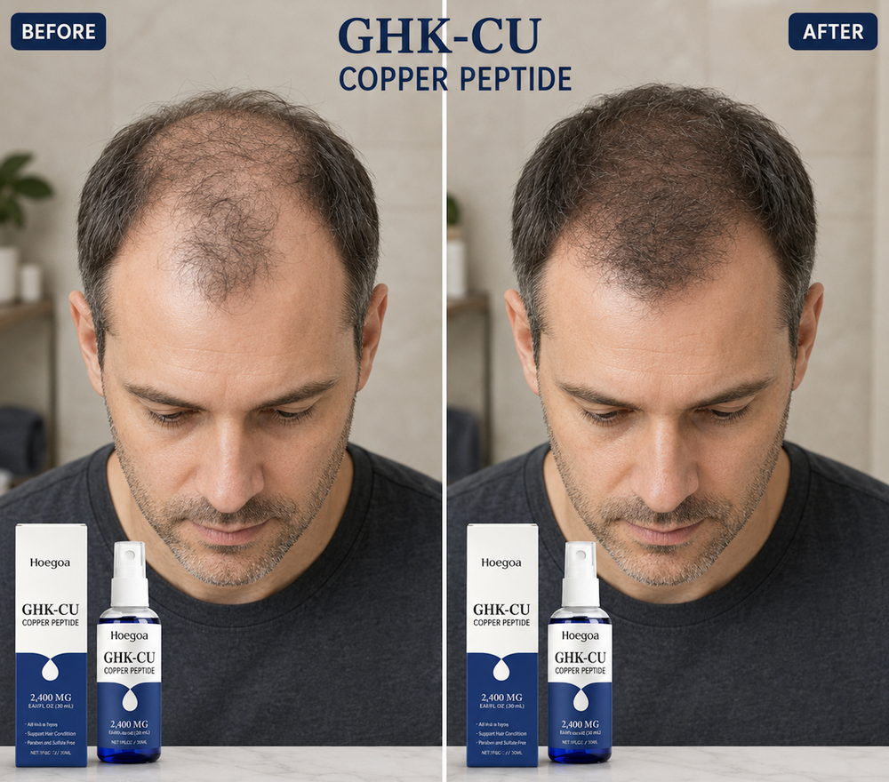 GHK-Cu Copper Peptide Hair Repair Serum