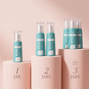 Ceramide Scar Repair Cream 1, 2, and 3 pack bundle shot