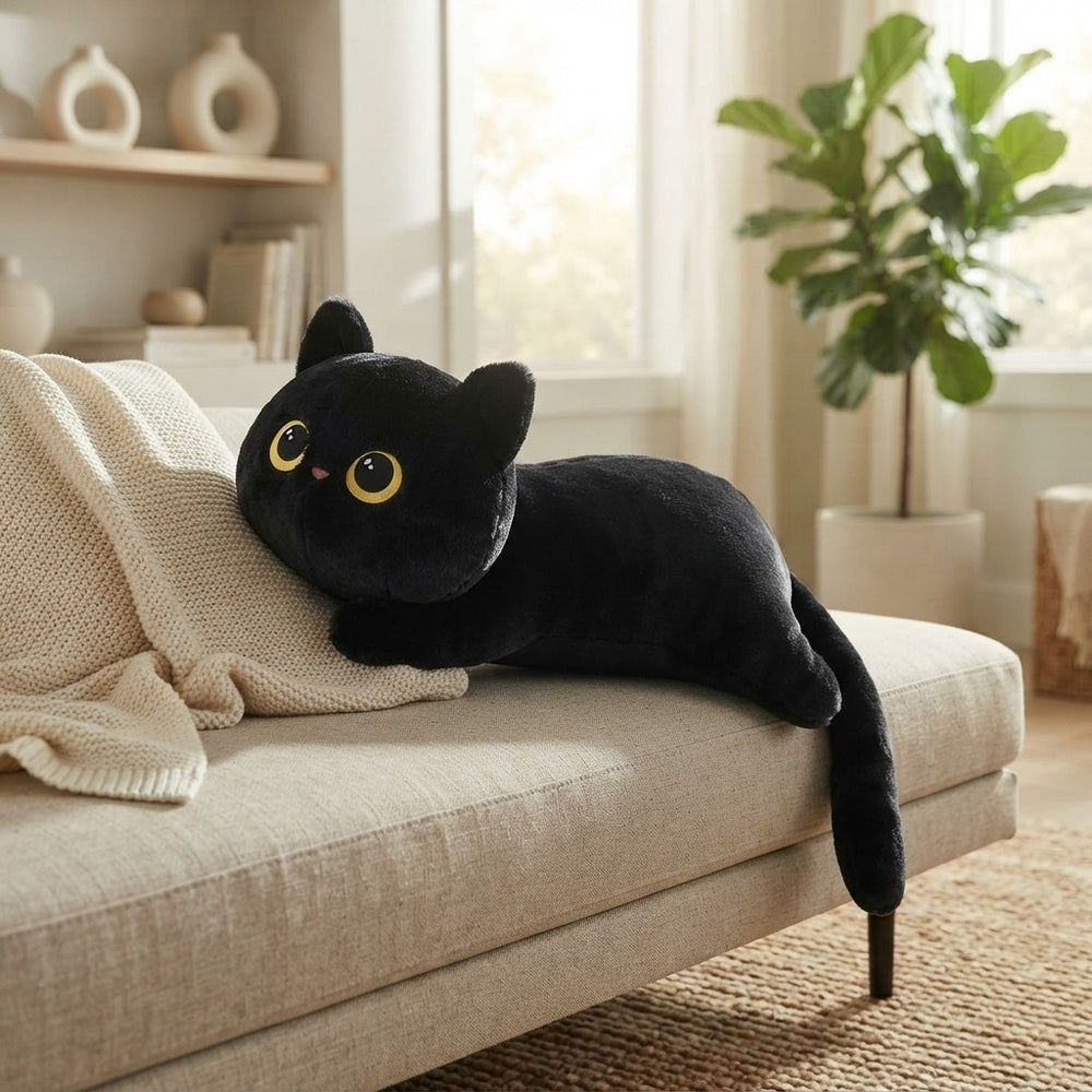 Oversized Cuddle Cat Plush