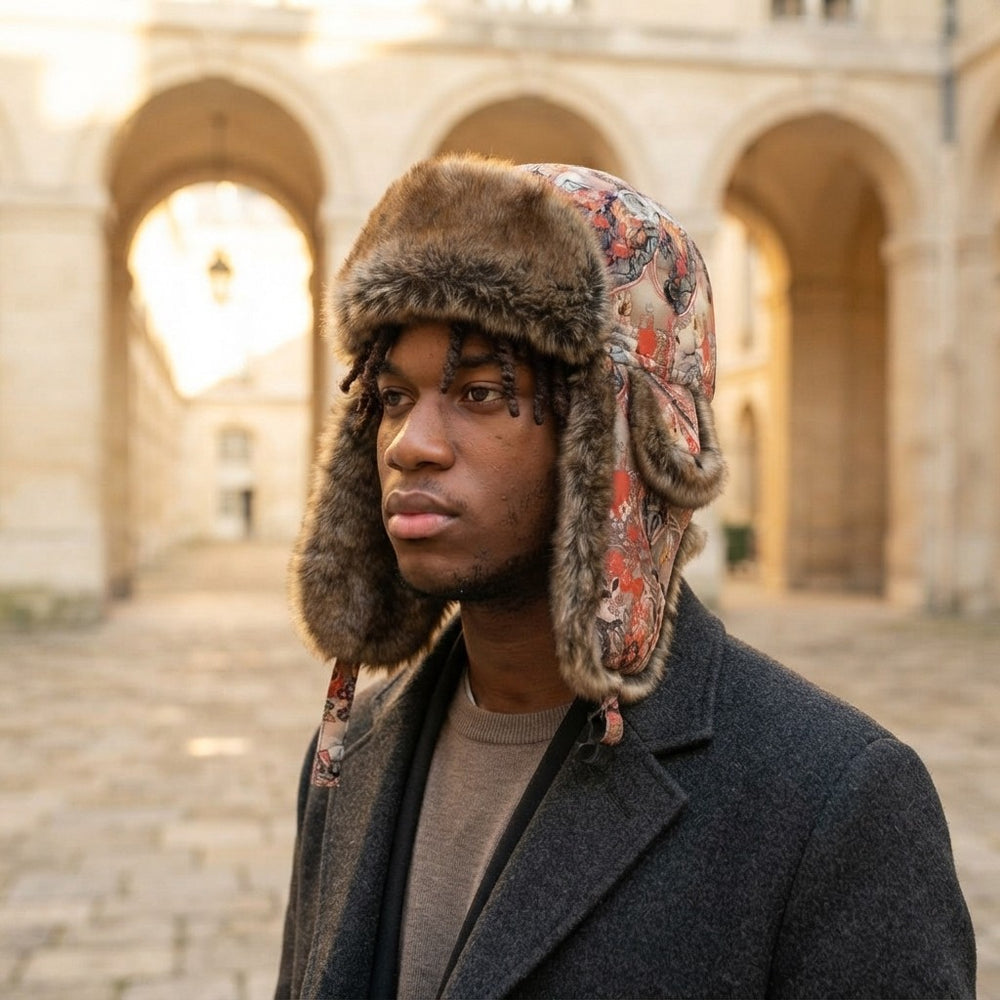 The Valenne Faux-Fur Aviator Hat