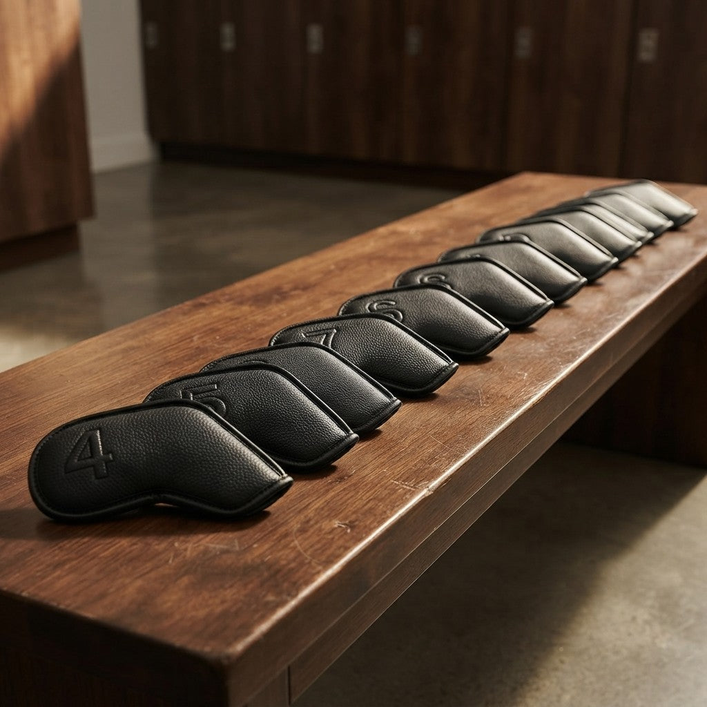 The Fairmont Leather Iron Cover Set