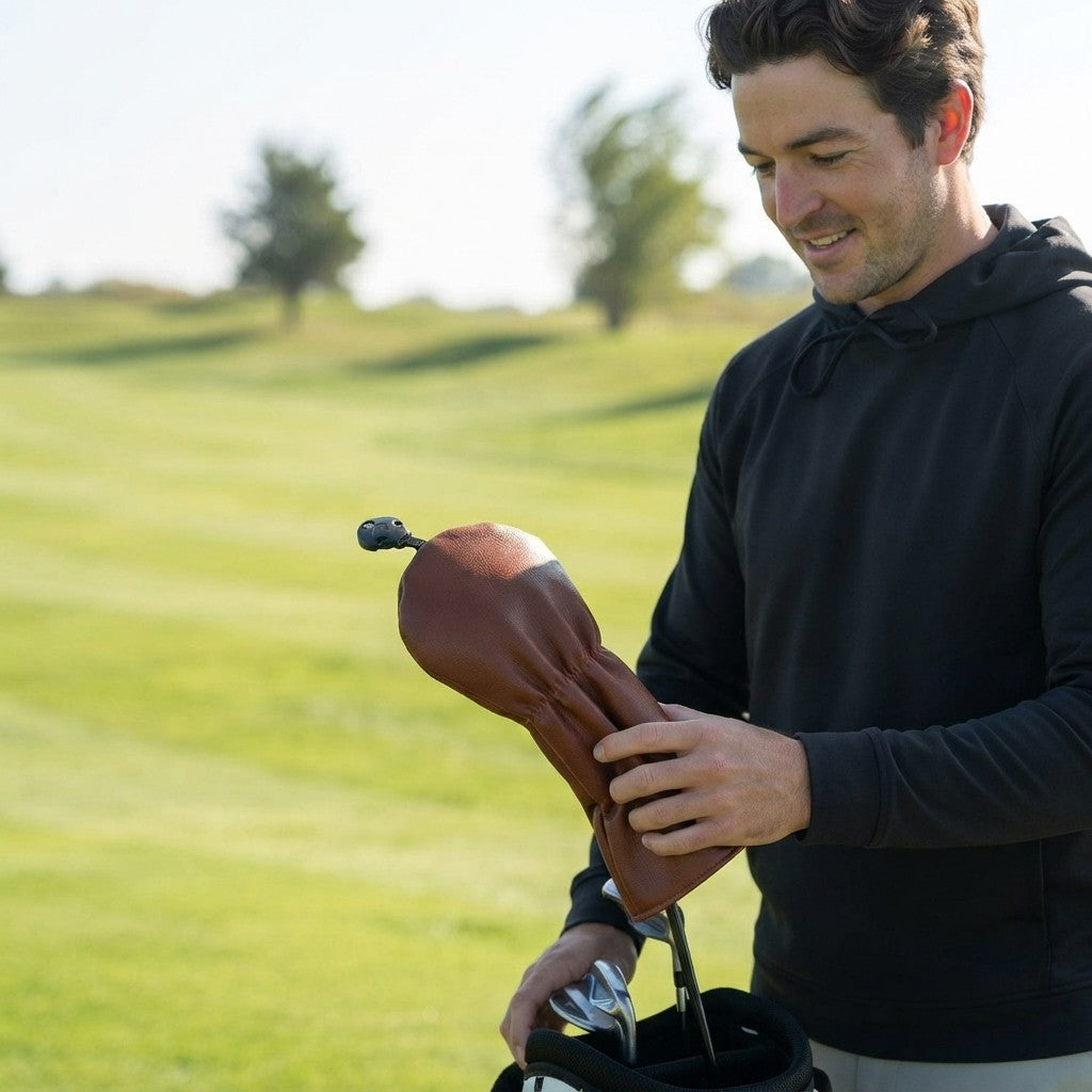 The Belmont Heritage Club Headcover Set