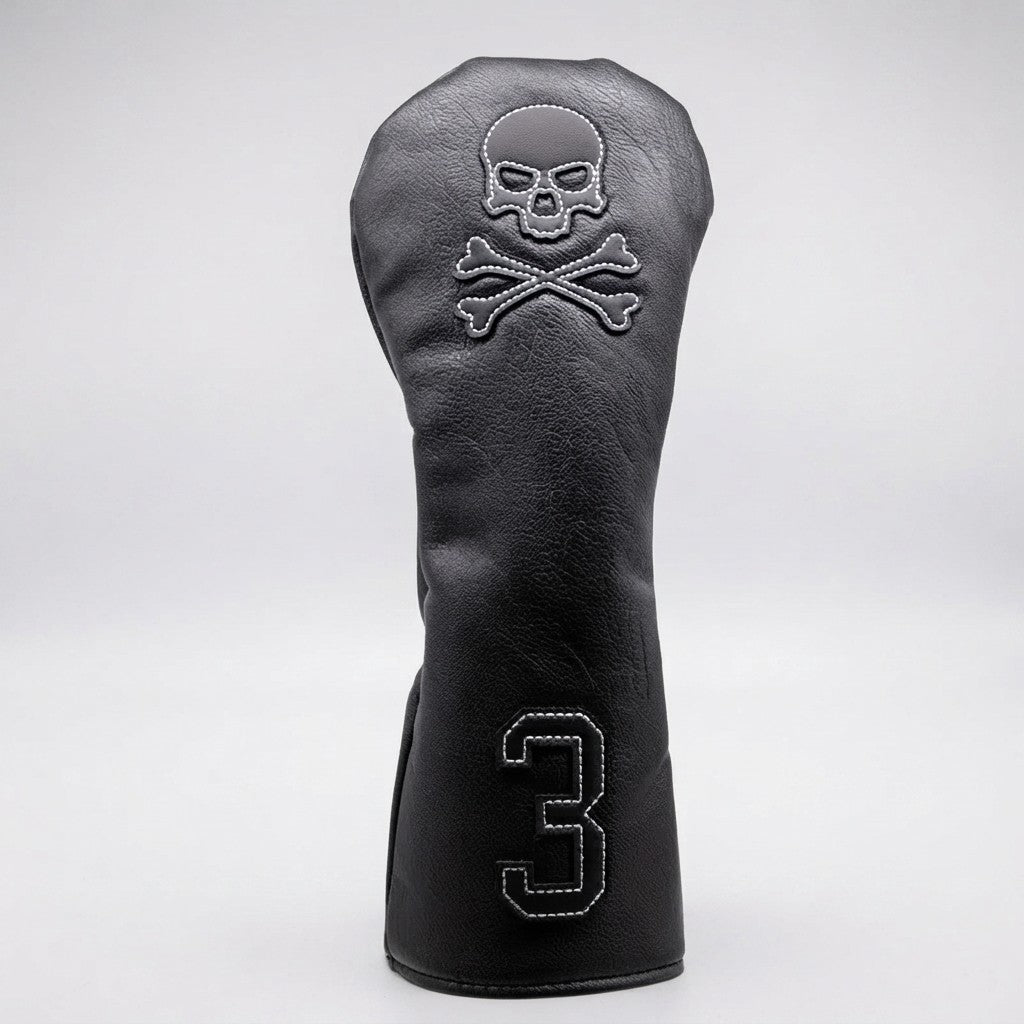 The Blackwell Skull Club Headcover Set