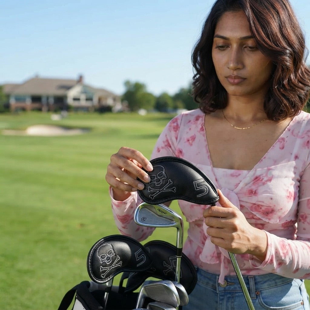 The Blackwell Skull Iron Headcover Set