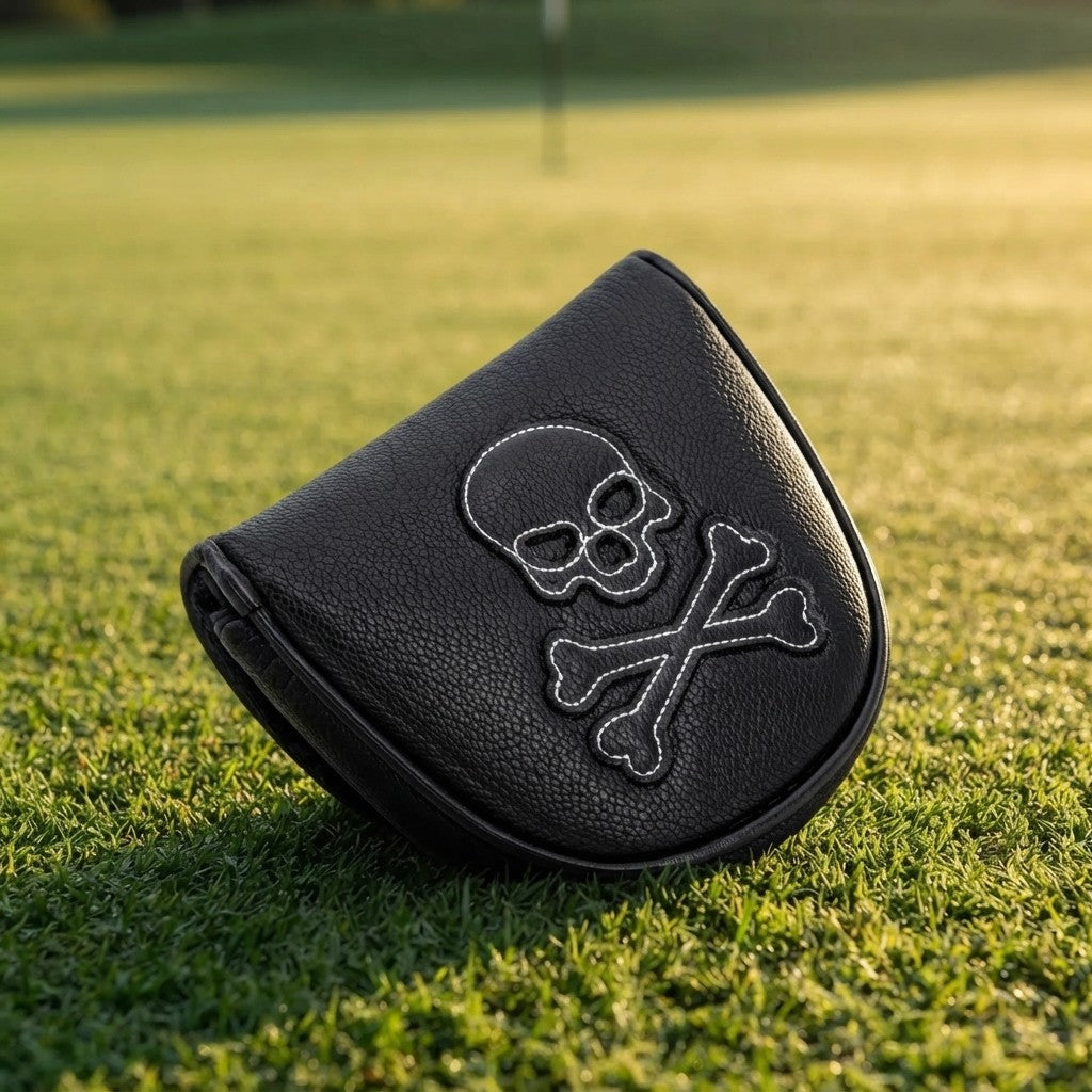 The Blackwell Skull Golf Putter Head Cover