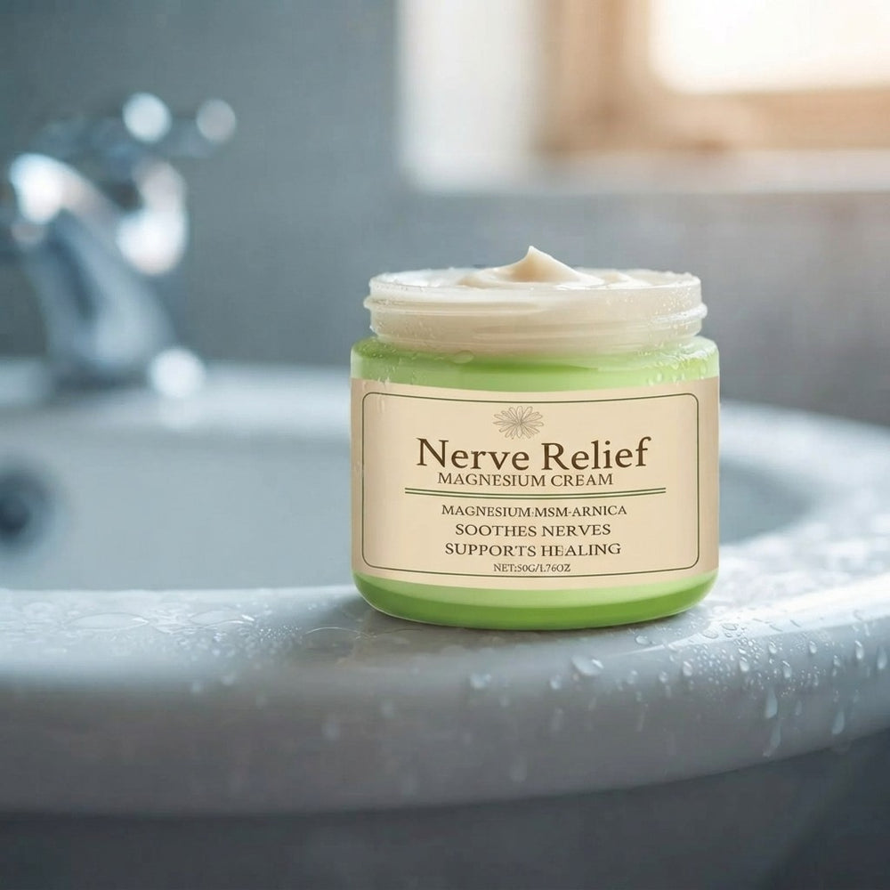 Nerve Relief™ Magnesium Cream with MSM + Arnica