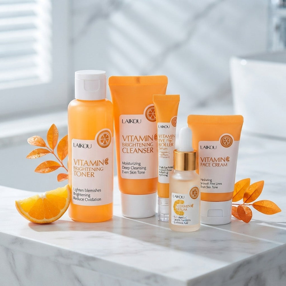 LaiKou Vitamin C Skincare Cleansing Set
