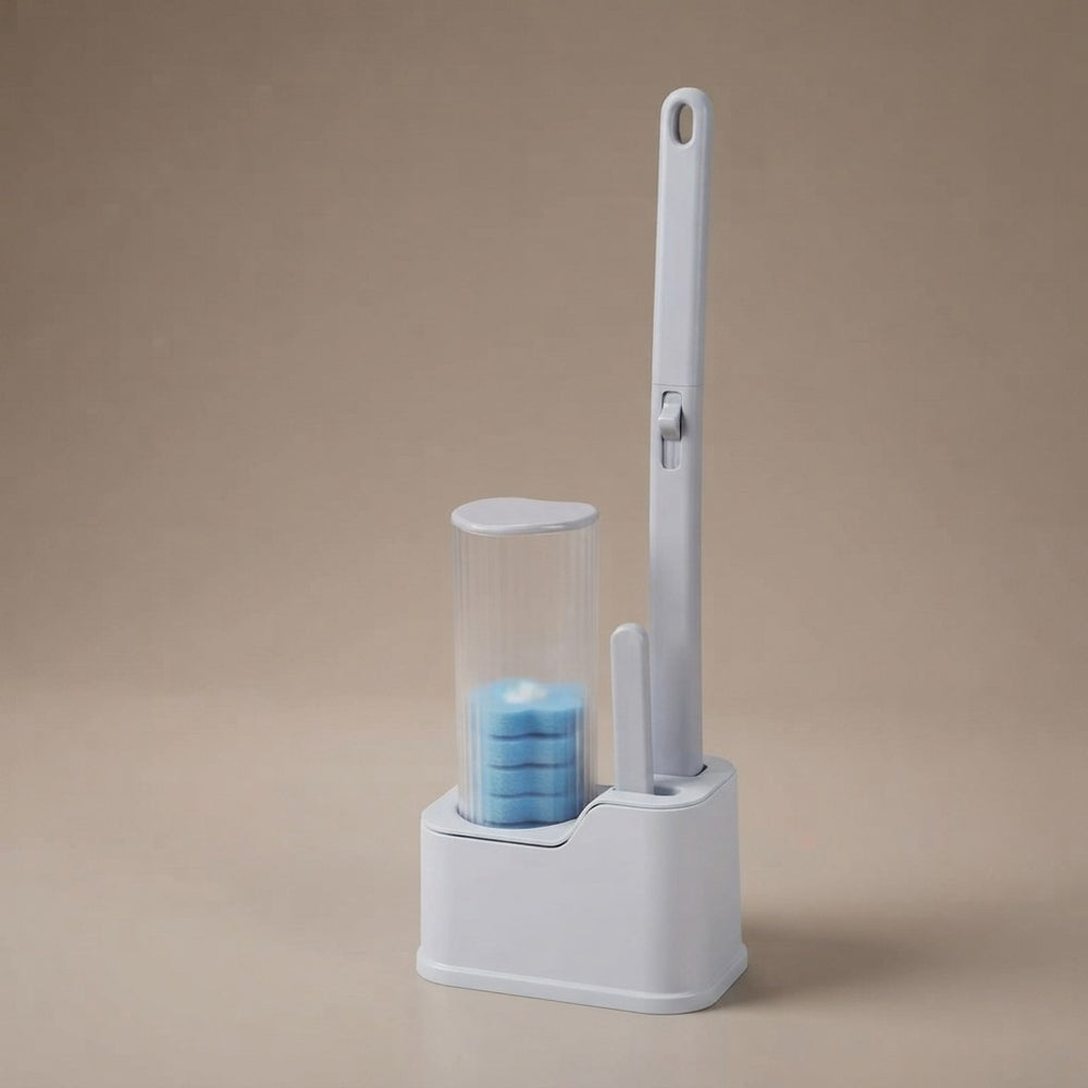 Disposable Toilet Brush Cleaning Kit