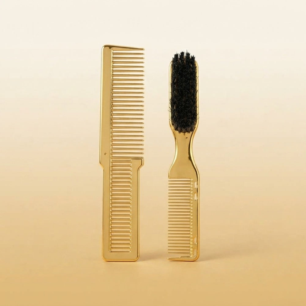 PREMIUM GOLD HAIR STYLING SET