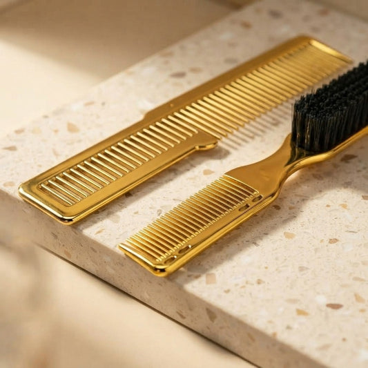 PREMIUM GOLD HAIR STYLING SET