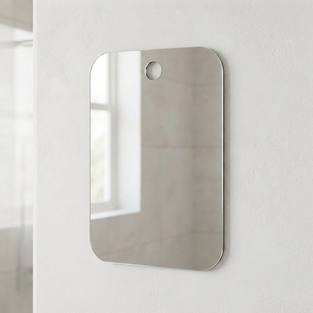 Acrylic Fogless Shower Shaving Mirror