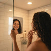 Acrylic Fogless Shower Shaving Mirror